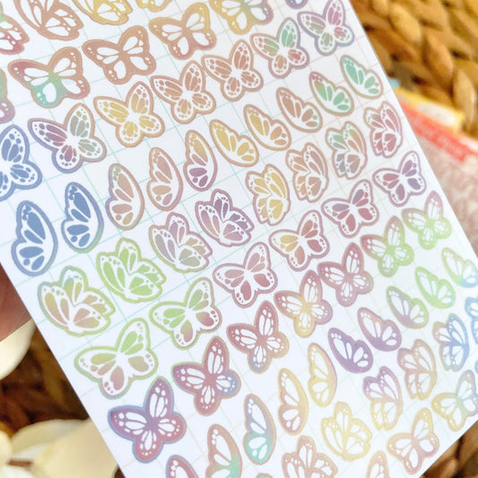MATTE Butterfly Stickers Bundle