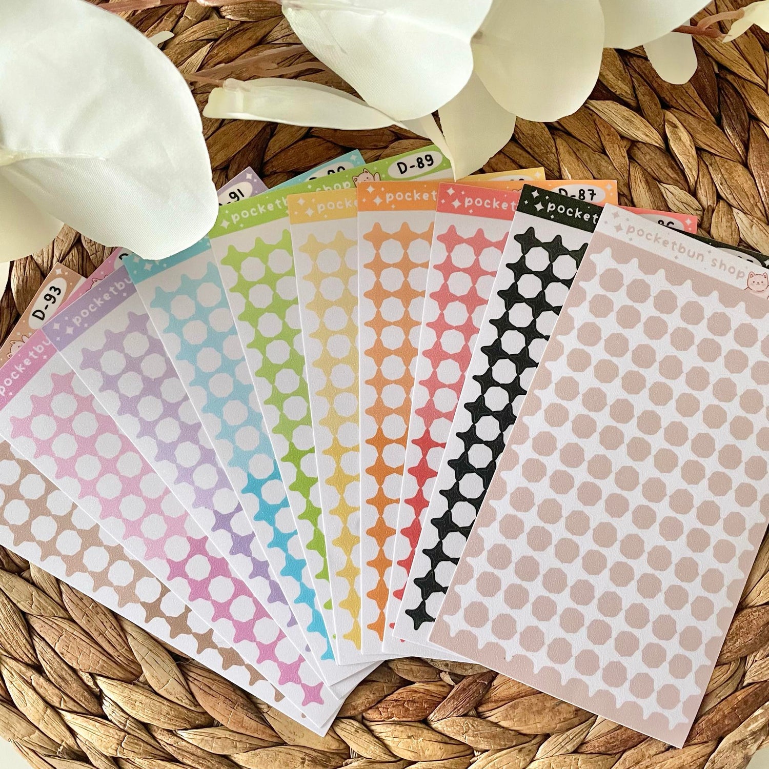 Deco Vinyl Sticker Sheets