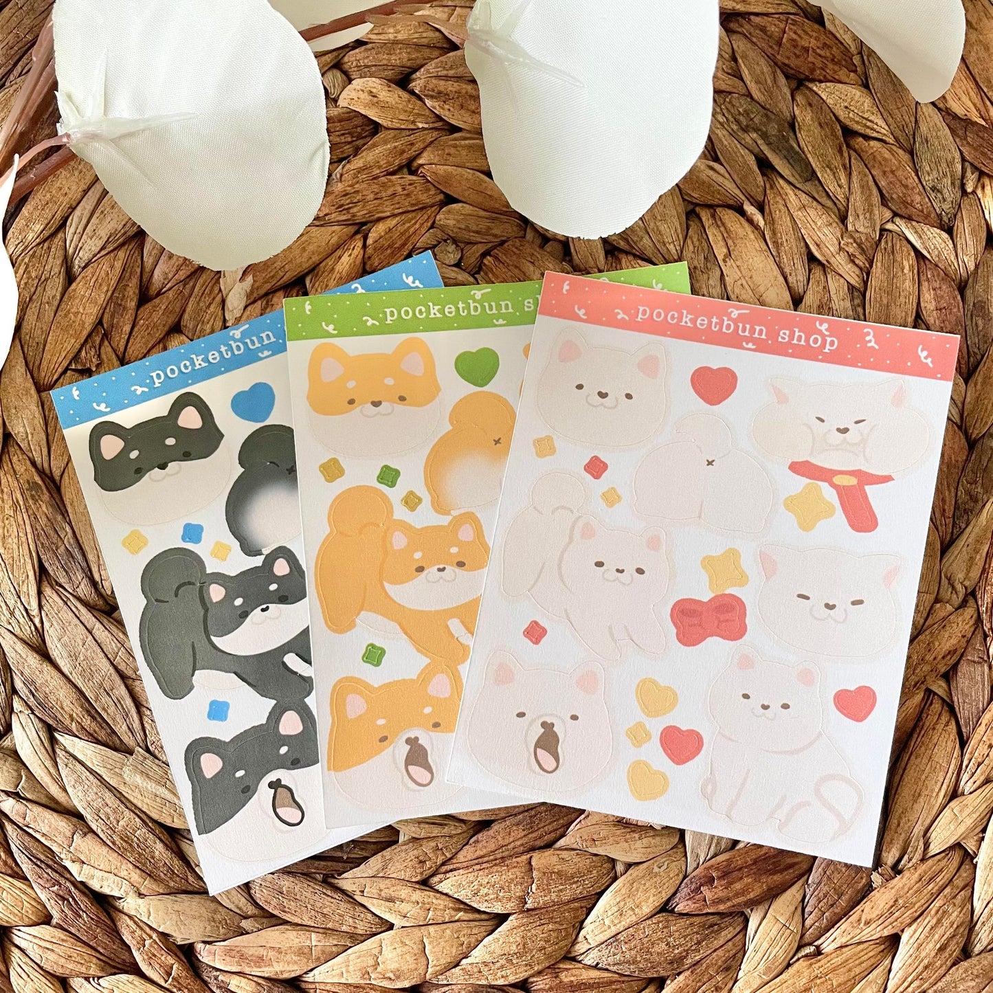 Shiba Sticker Sheets