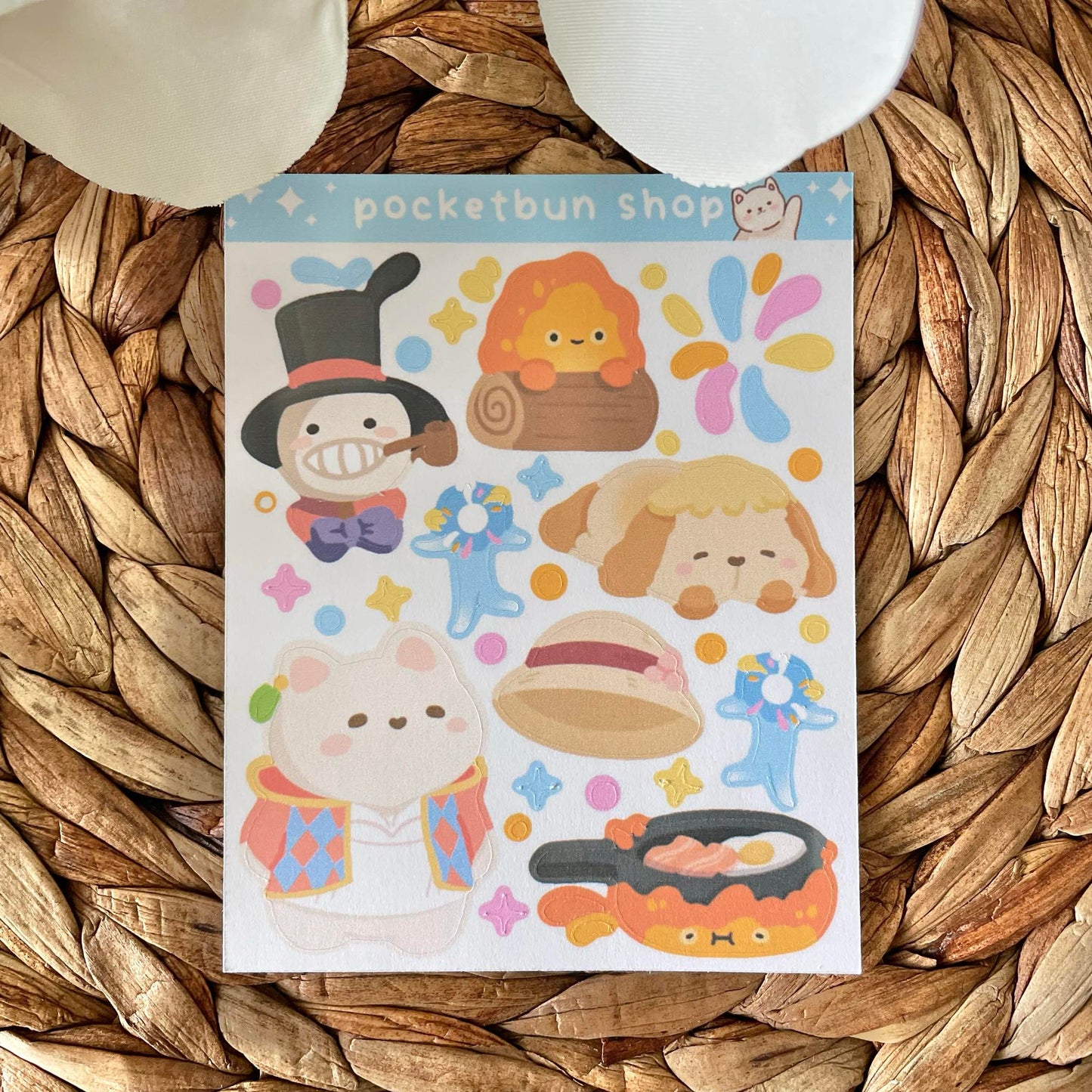 Patreon Sticker Club - Ghibli Sticker Sheets