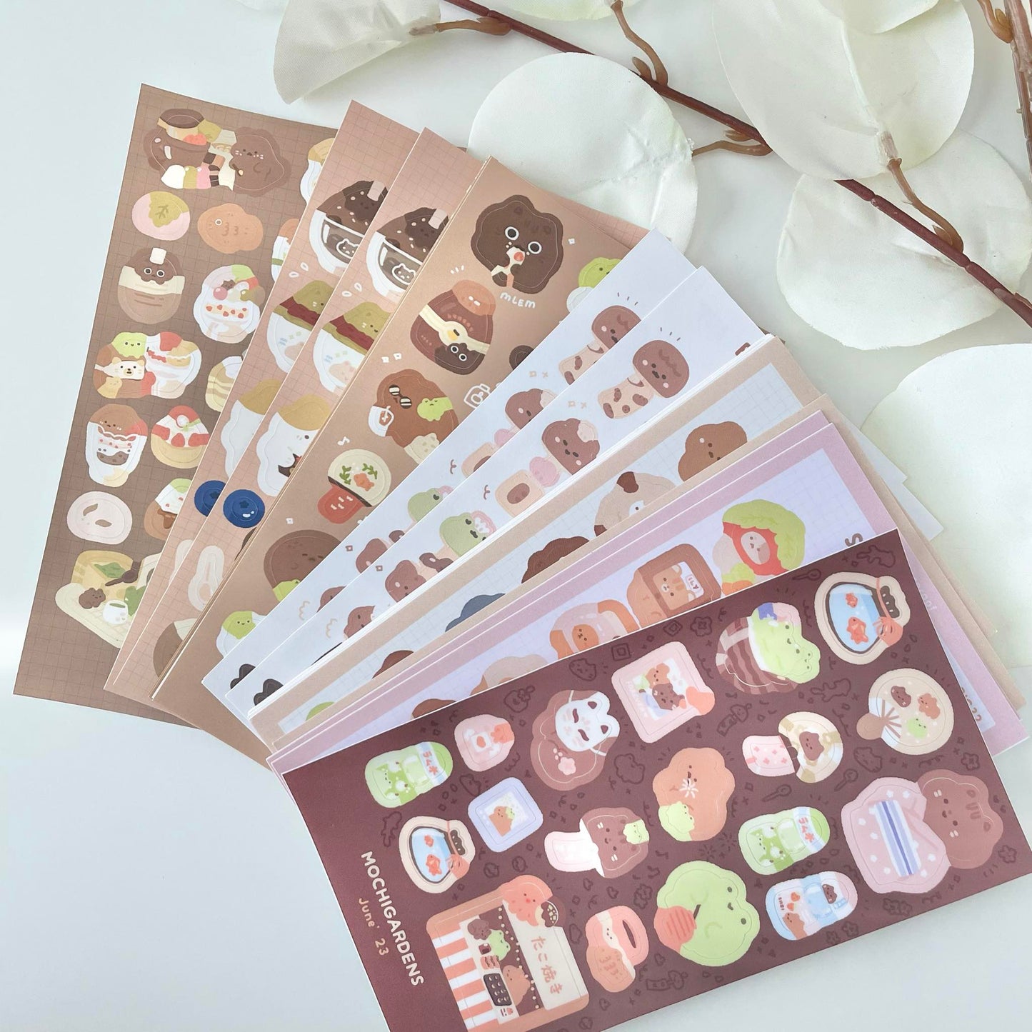 Mochi Gardens Sticker Sheets