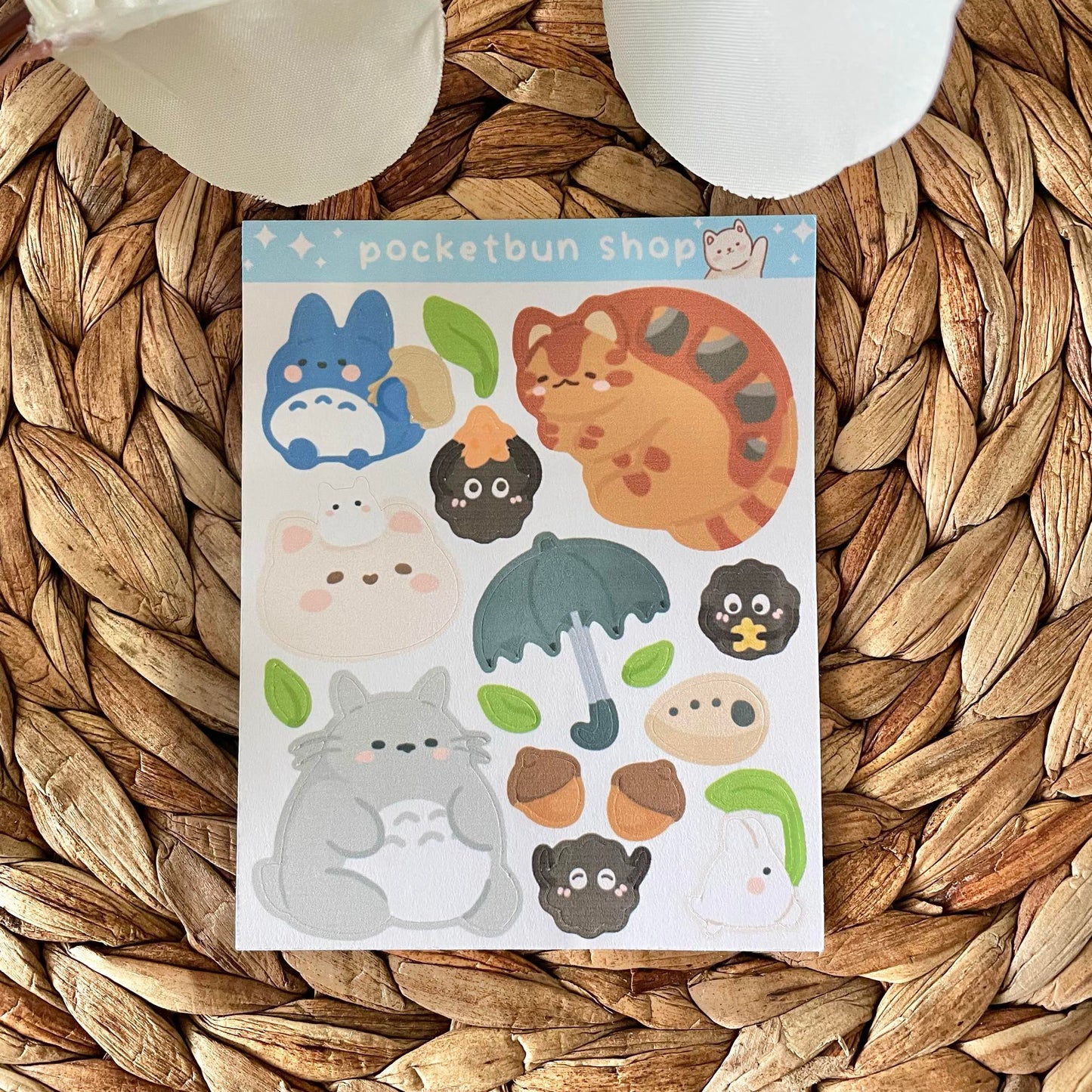 Patreon Sticker Club - Ghibli Sticker Sheets