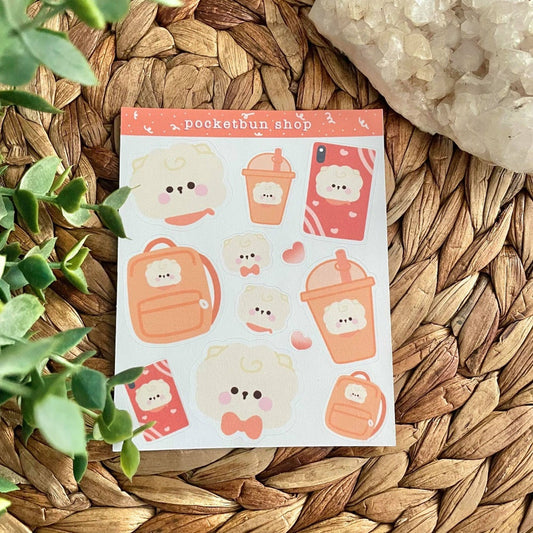 Cute BT Mascot Sticker Sheets