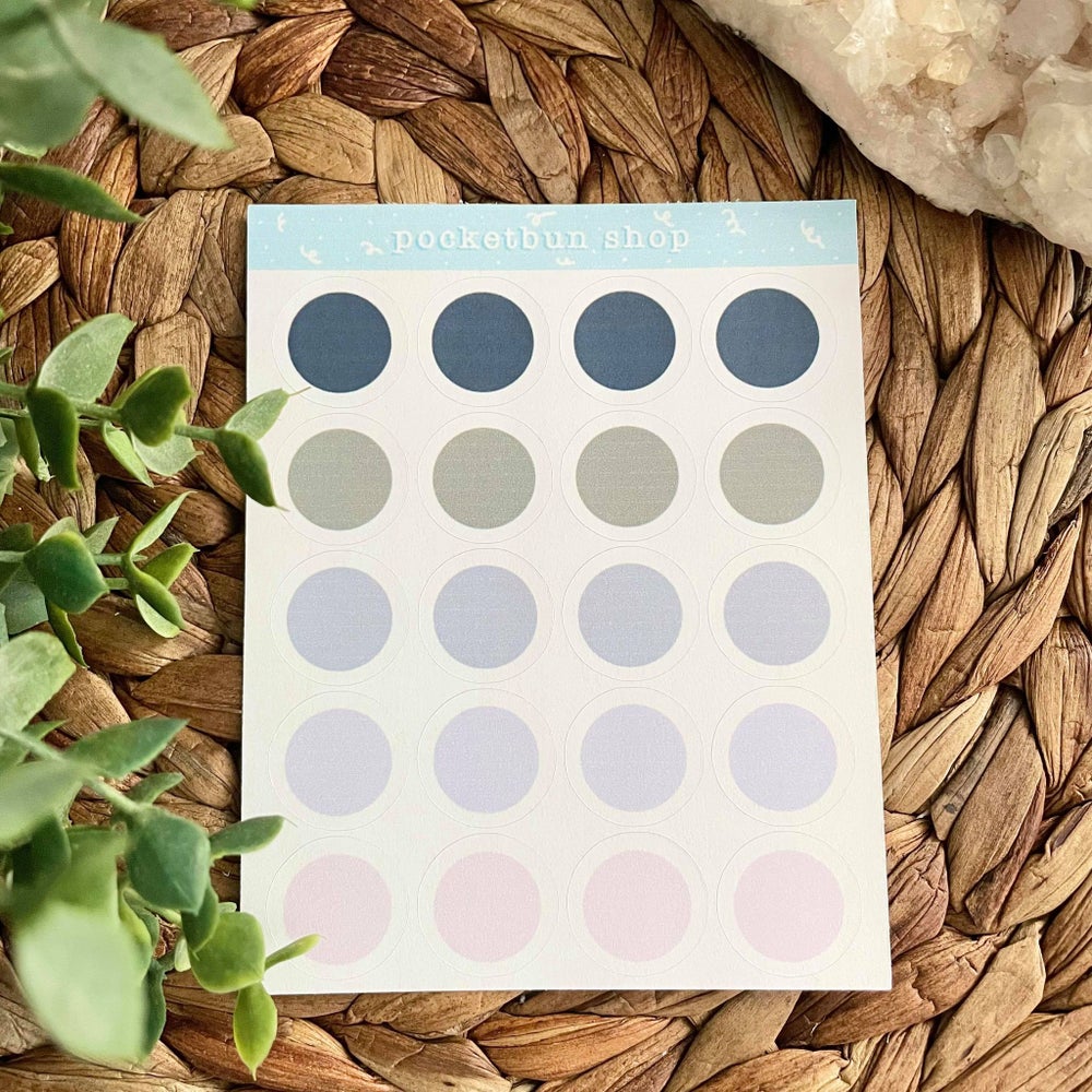 Pallet Dot Sticker Sheets (Version 2)