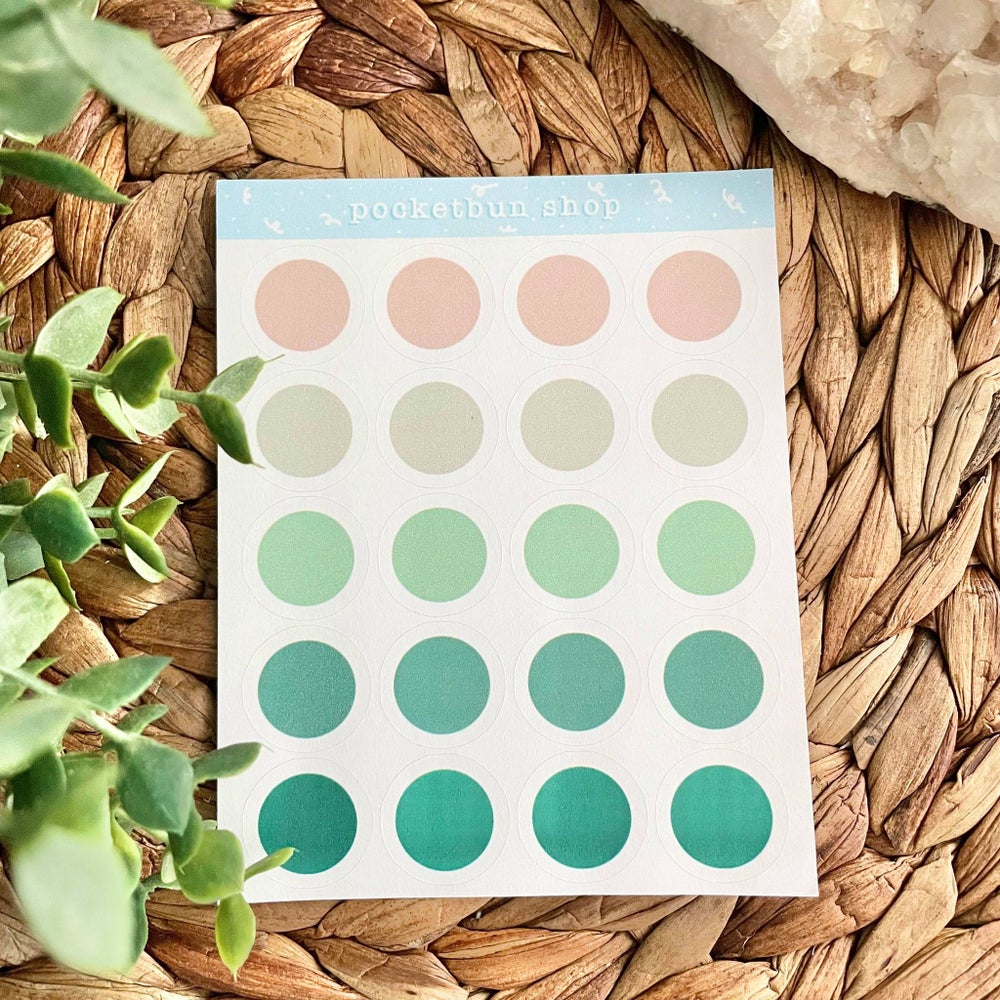 Pallet Dot Sticker Sheets (Version 1)