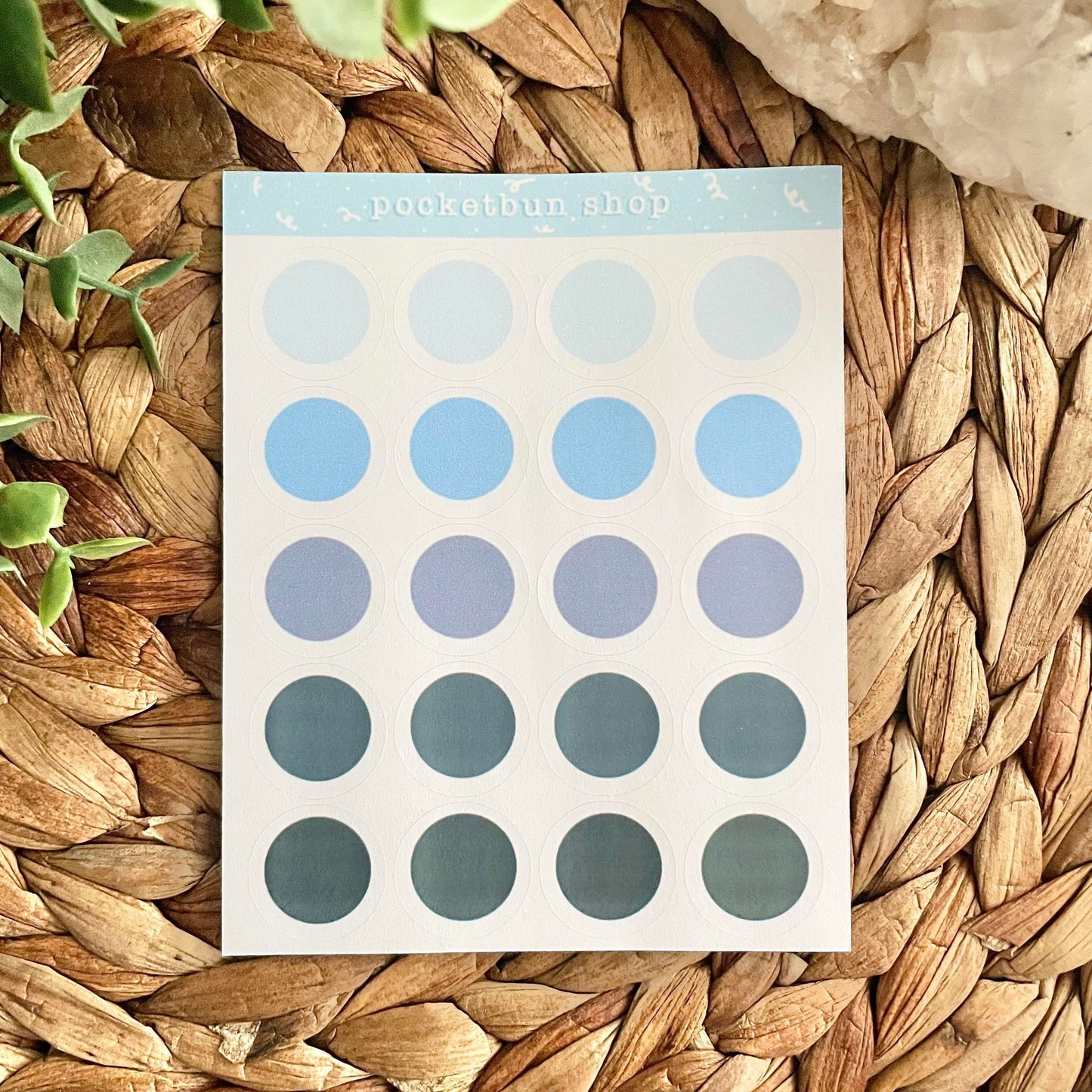 Pallet Dot Sticker Sheets (Version 6)