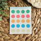 Pallet Dot Sticker Sheets (Version 6)