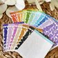 B-GRADE Confetti Polco/Deco Sticker Sheets
